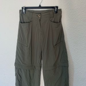 Exofficio dark green cargo pants